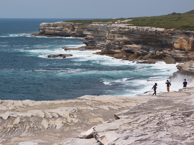 Sea cliffs at Kurnell