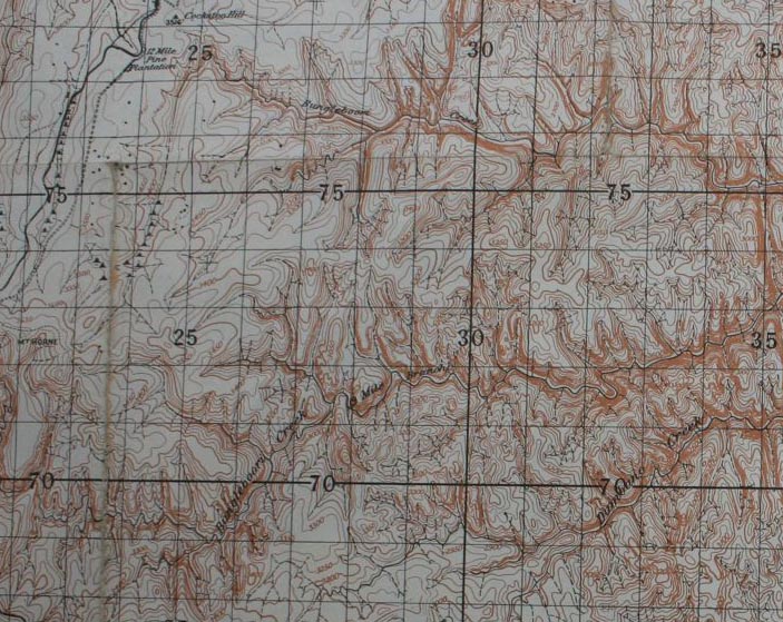 Part of the Wallerawang 1:63,360 Map