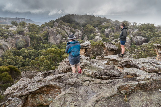 Looking towards Mt McLean. Gardens of Stone National Park is beyond the far ridgeline.  The area we are looking at should be added!