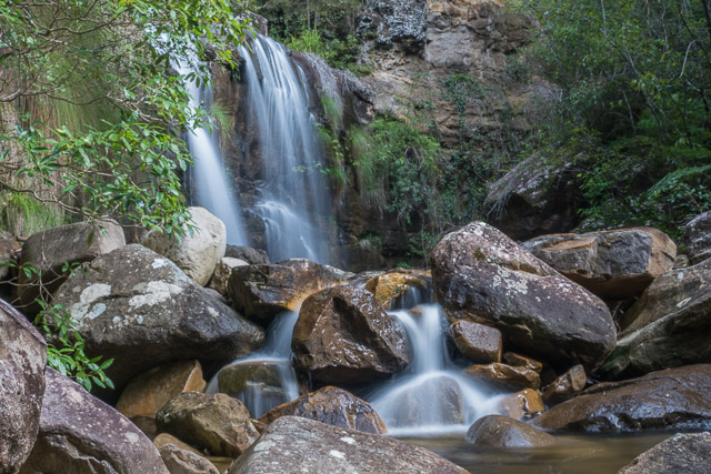 Lower un-named falls