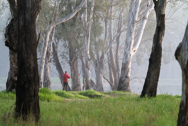 David Hufton photographing