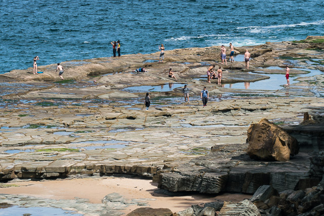 Instagrammers at Figure of Eight Pool