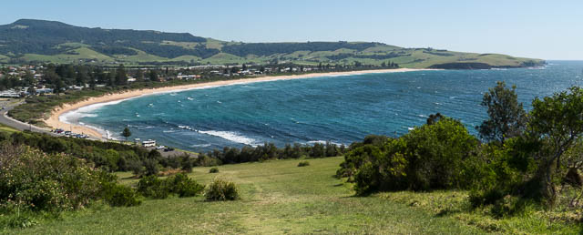 Looking north from Gerringong