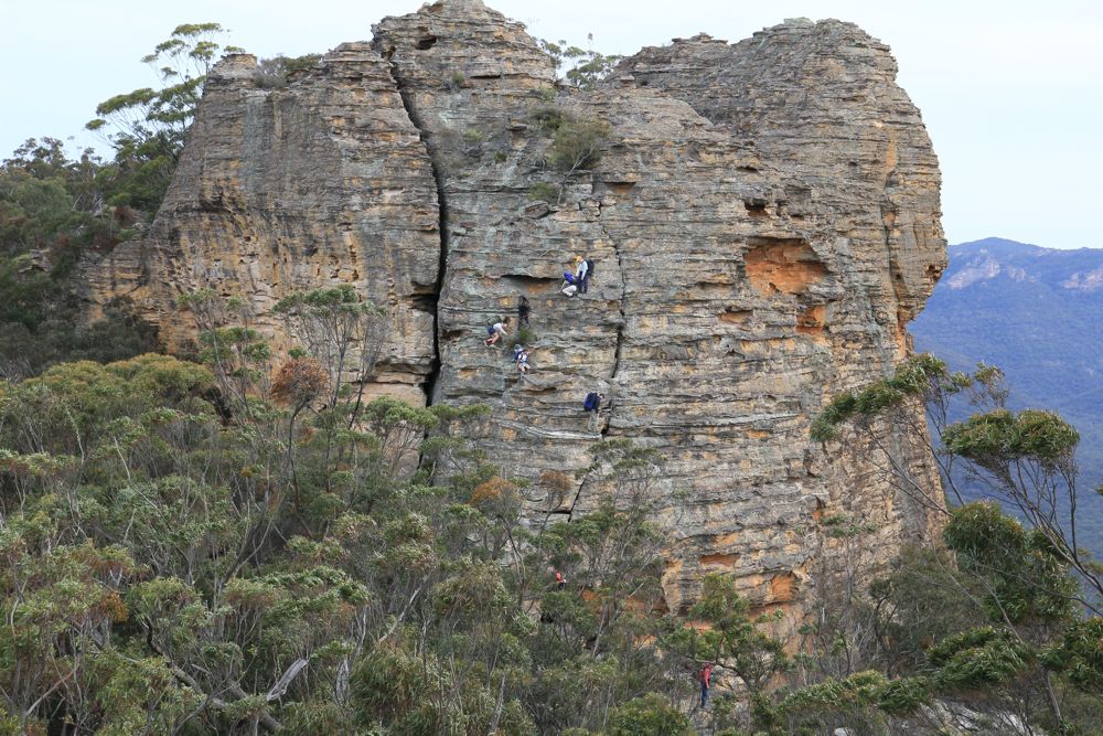 Rock formation in the area